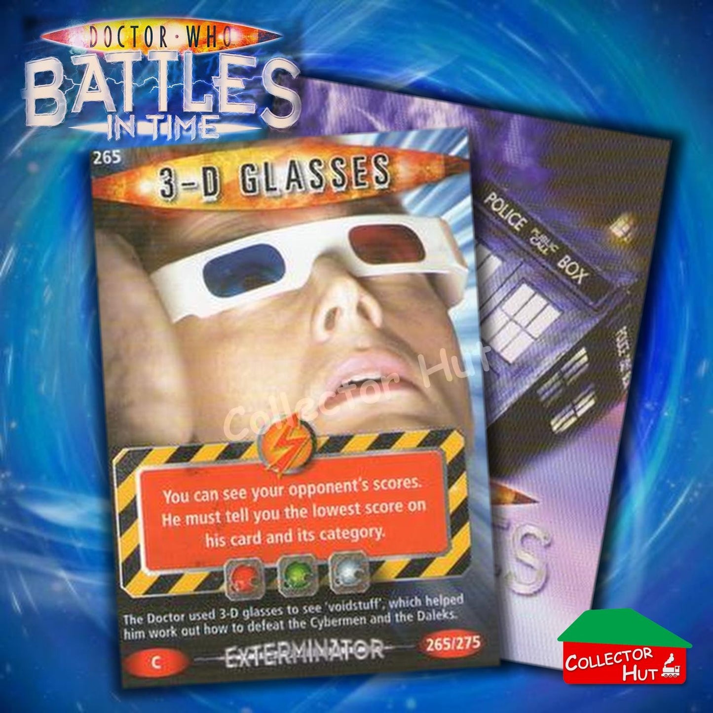 DOCTOR WHO Battles in Time #140-275 EXTERMINATOR RARE & COMMON Cards YOU CHOOSE