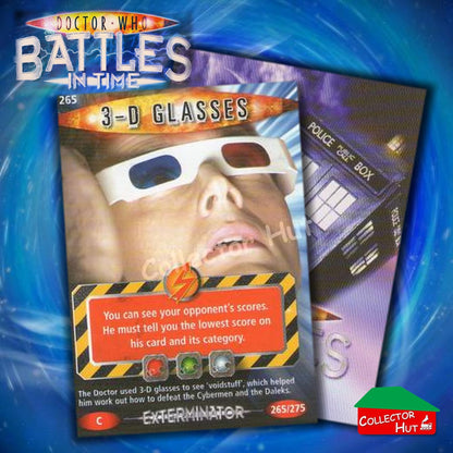 DOCTOR WHO Battles in Time #140-275 EXTERMINATOR RARE & COMMON Cards YOU CHOOSE