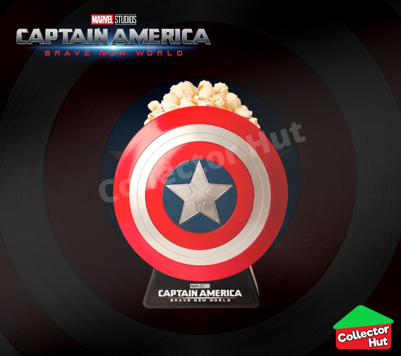 Captain America Brave New World Movie Marvel Merchandise Cinema Popcorn Bucket