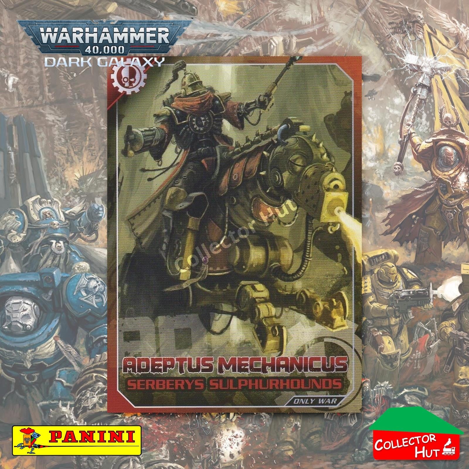 PANINI Warhammer 40,000 Dark Galaxy Only War Base Trading Cards #1-225