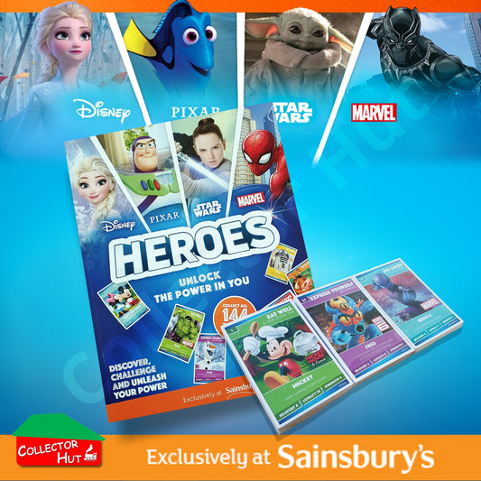 rare sainsburys heroes cards sainsburys heroes cards rare SAINSBURYS HEROES CARDS DISNEY PIXAR Choose & Select