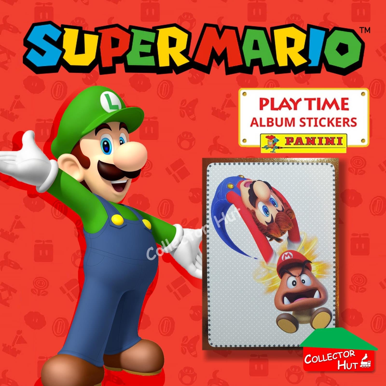 Panini Super Mario Playtime Limited Edition Cards & Parallel Stickers