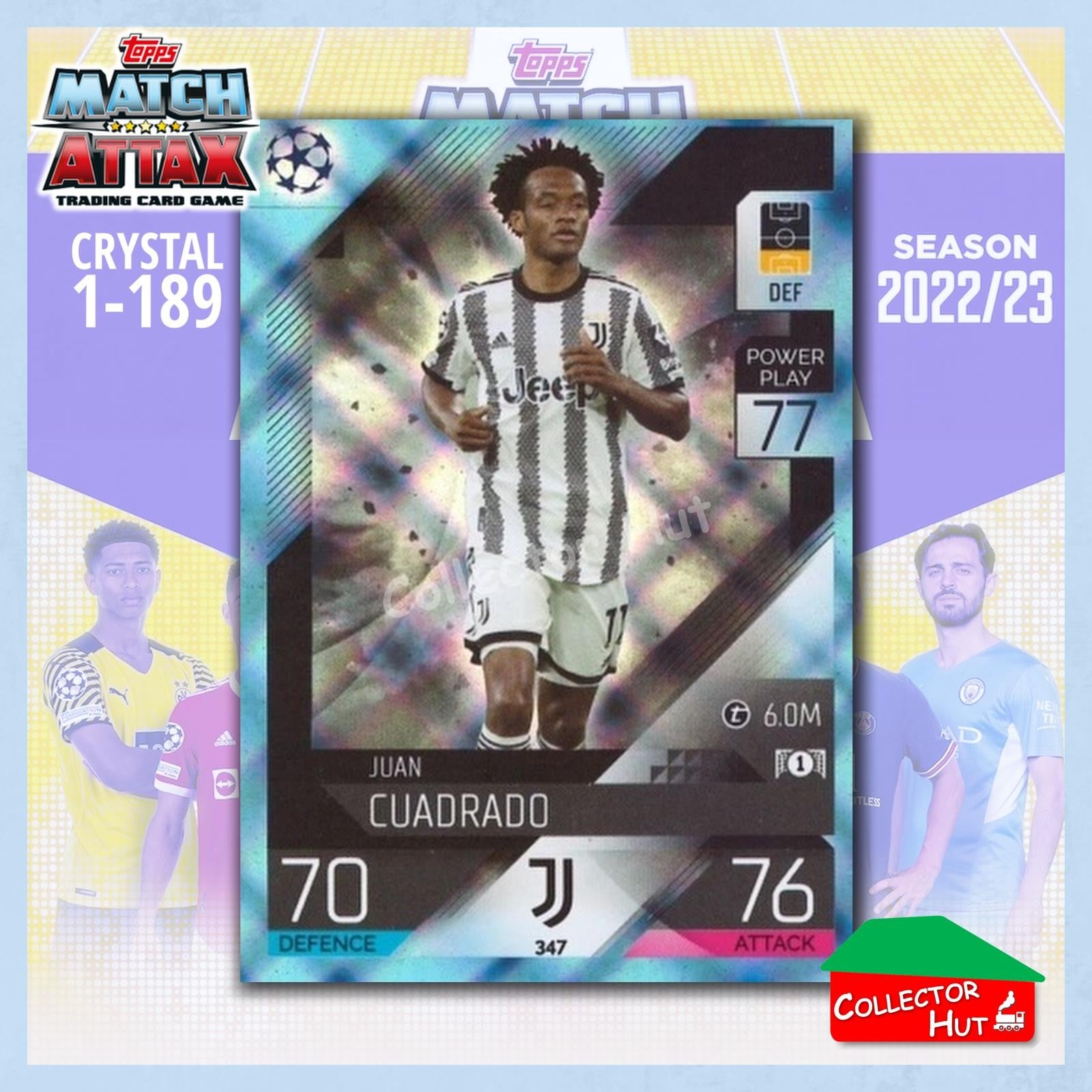 Topps Match Attax Europa Champions League 2022/23 Crystal Parallel Cards 190-387