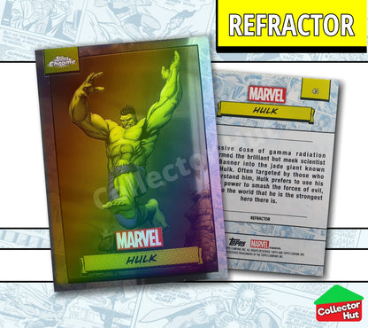 Marvel Topps Chrome 2024 REFRACTOR Card Collection YOU CHOOSE