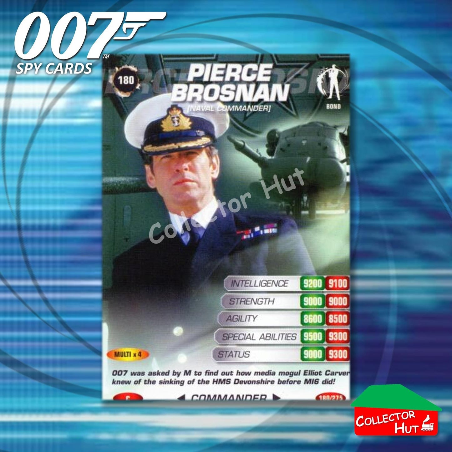 James Bond 007 Commander Spy Cards BASE COMMON YOU CHOOSE