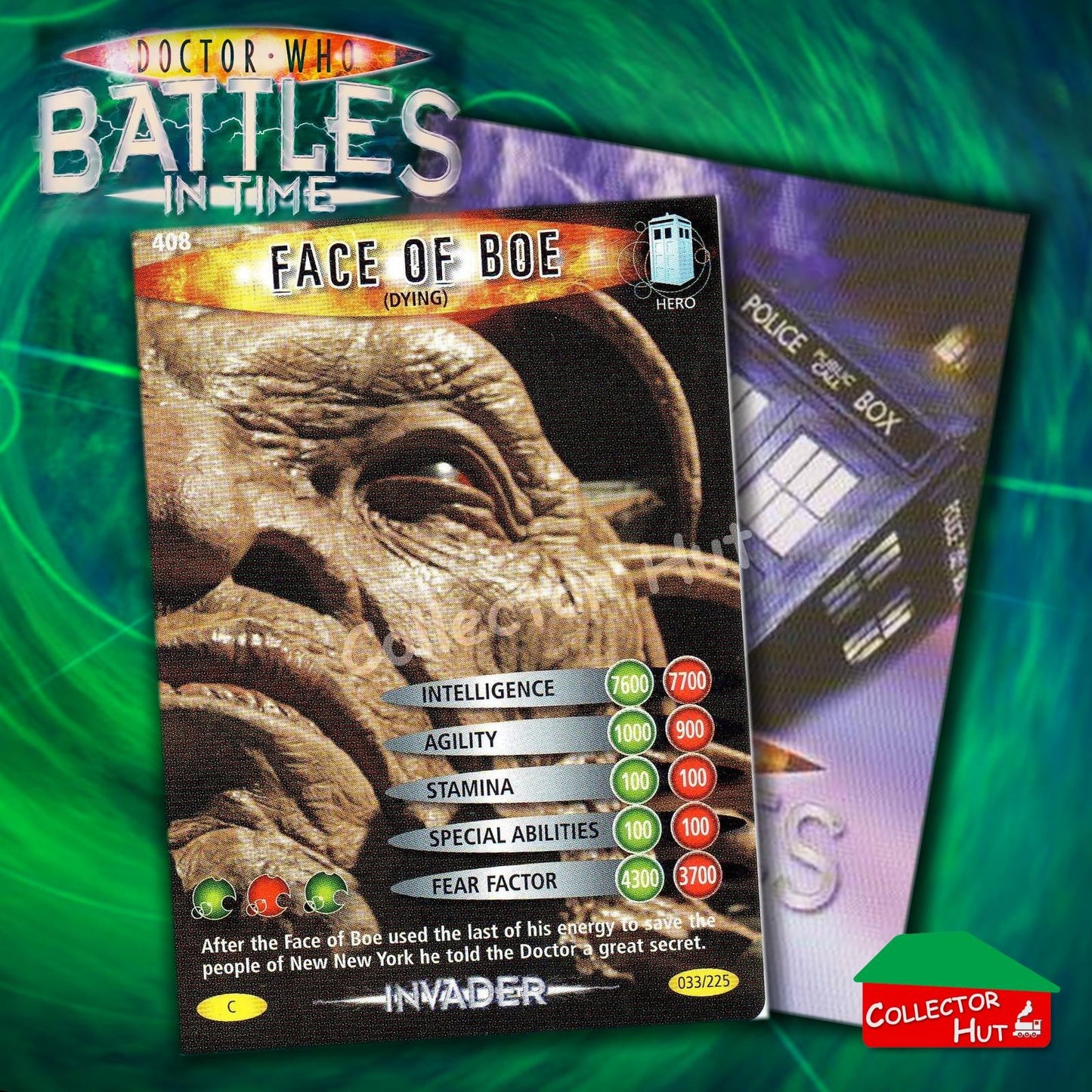 DOCTOR WHO Battles in Time #376-600 INVADER RARE & COMMON CARDS YOU CHOOSE