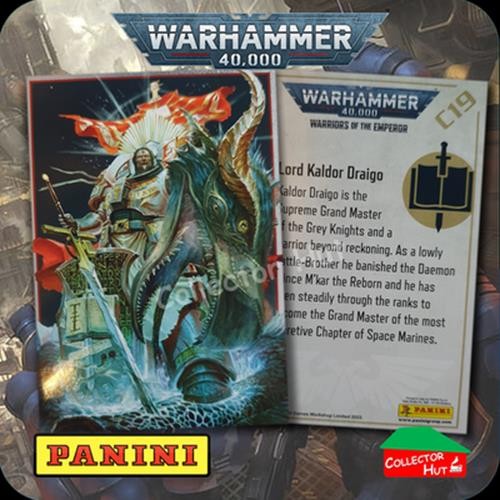 PANINI Warhammer 40,000 40k Warriors of the Emperor Trading Cards You Choose