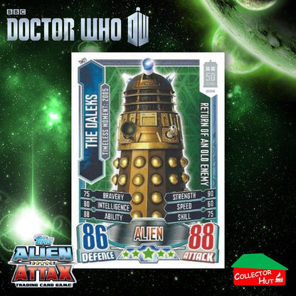 Topps Doctor Who Alien Attax 50th Anniversary Edition Companion Timeless Cards