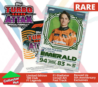 Topps Turbo Attax Formula 1 F1 2024 #313-344 RARE Limited Cards YOU CHOOSE