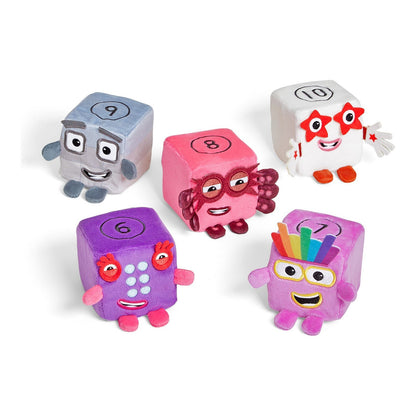 Numberblocks Blocklets Plush Toys on to Ten Soft Educational Plush Collectibles