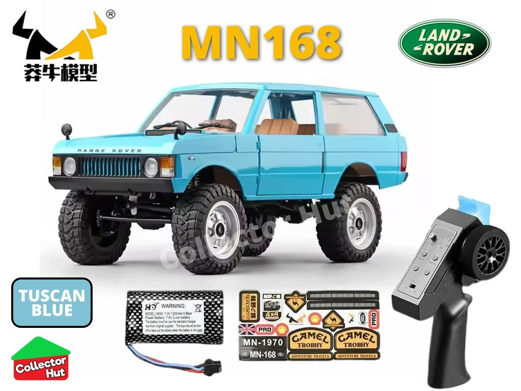 MN168 RC Pickup Truck 1970 Land Rover 1:12 Scale Rock Crawler Upgradable