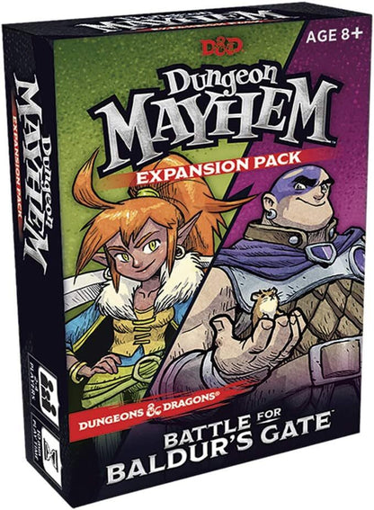 Dungeons & Dragons Dungeon Mayhem Card Game Base, Baldur's Gate, Monster Madness