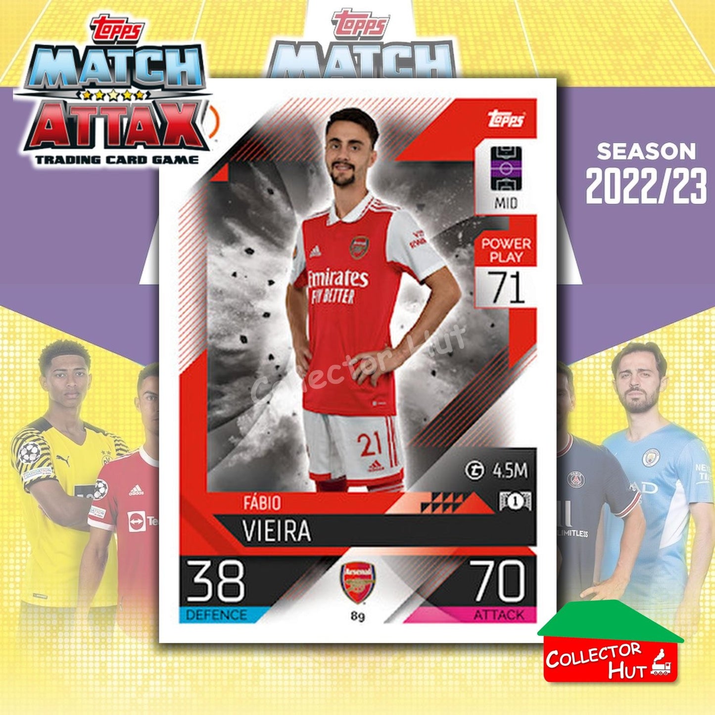 Topps Match Attax Europa Champions League 2022/23 TCG Trading Cards Base 1-189