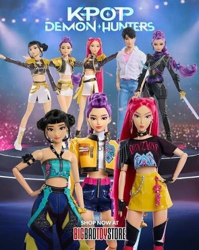 K-Pop Demon Hunters Fashion Dolls Figures 12" Official Mattel