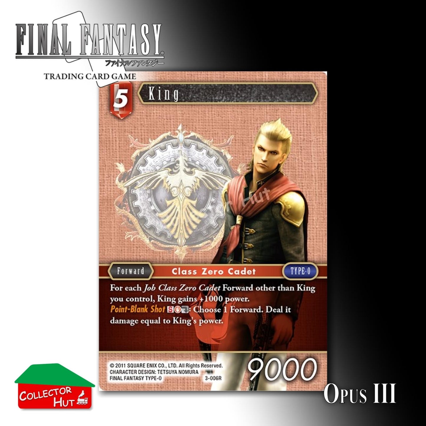 Final Fantasy Trading Card Game OPUS III 3 Singles You Choose