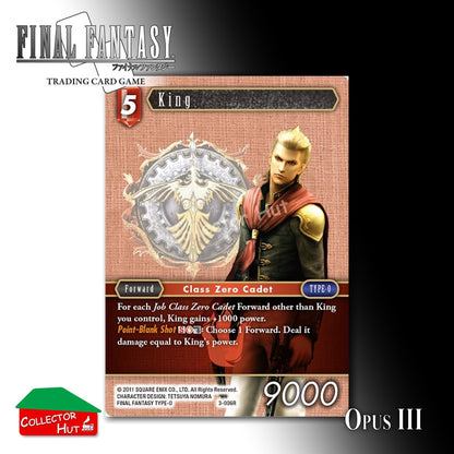 Final Fantasy Trading Card Game OPUS III 3 Singles You Choose