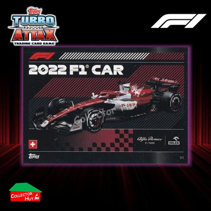 Topps Turbo Attax Formula 1 F1 2022 #1-131 Base Cards YOU CHOOSE