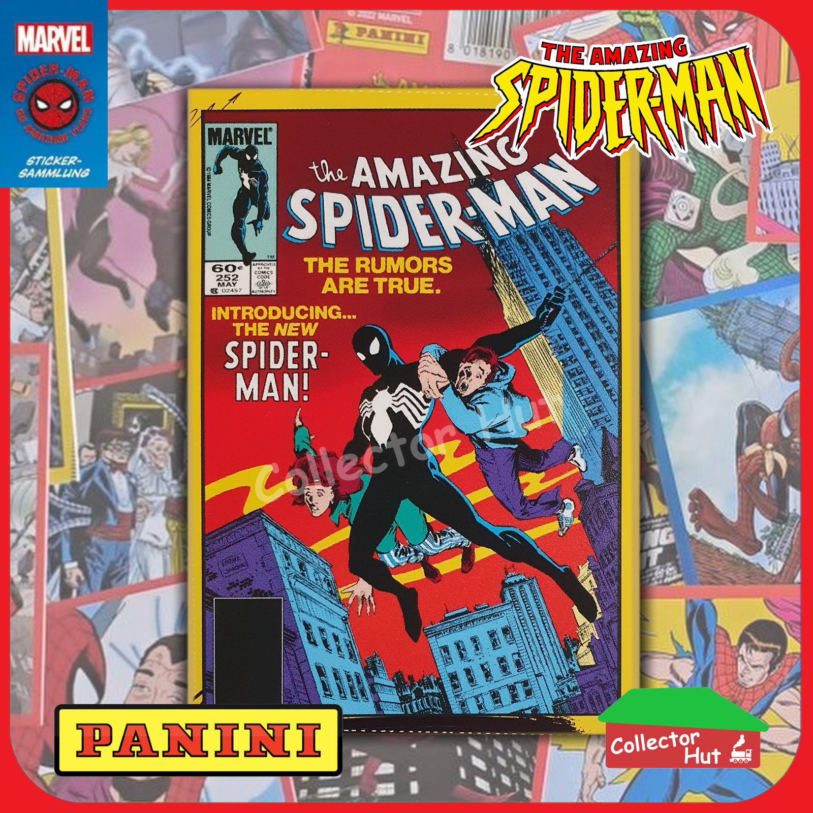 Panini The Amazing Spider-Man 60th Anniversary Trading Cards Singles 1-60