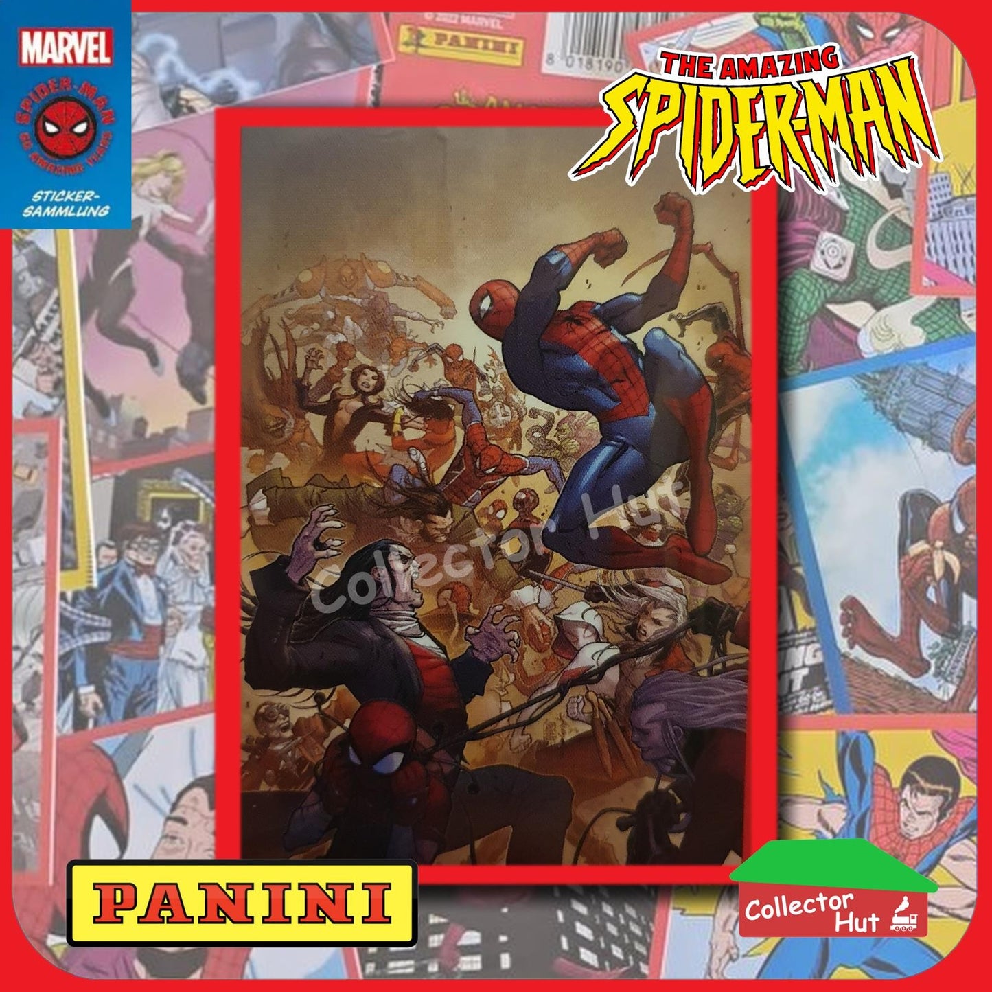 Panini The Amazing Spider-Man 60th Anniversary Sticker Collection Singles