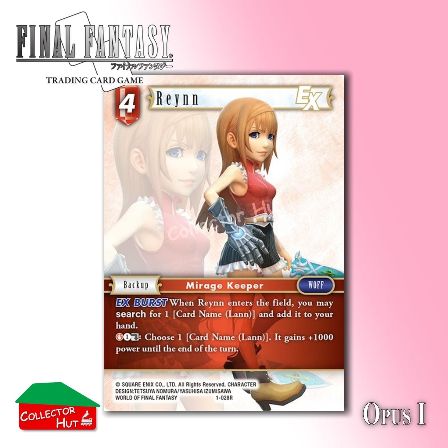 Final Fantasy Trading Card Game OPUS I Singles You Choose