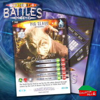 DOCTOR WHO Battles in Time #601-825 ULTIMATE MONSTERS RARE & COMMON Cards