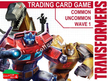 Transformers TCG Wave 1 BATTLE Cards Common/Uncommon