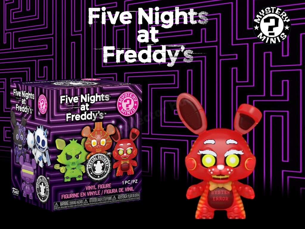 Funko Mystery Minis Five Nights at Freddy's Figurines Season 6 Special Delivery