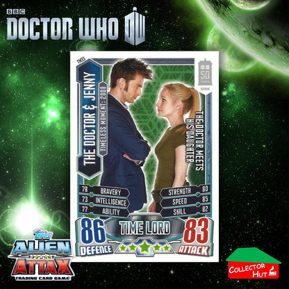 Topps Doctor Who Alien Attax 50th Anniversary Edition Companion Timeless Cards