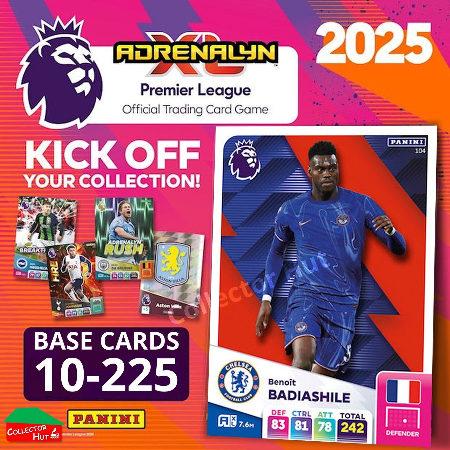 Panini Adrenalyn XL Premier League 2025 2024/25 Base & Foils #10-225