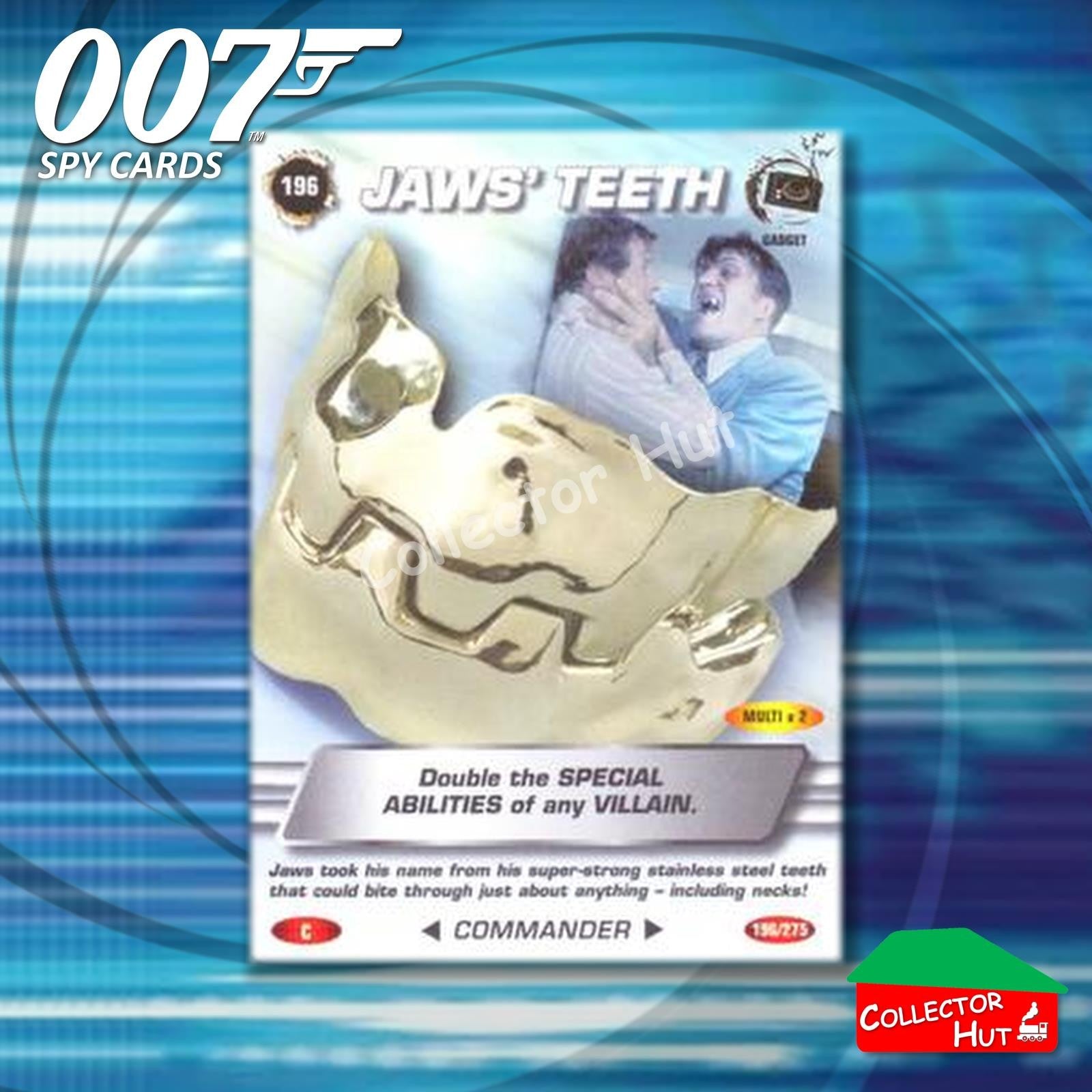 James Bond 007 Commander Spy Cards BASE COMMON YOU CHOOSE
