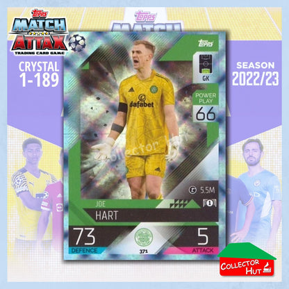 Topps Match Attax Europa Champions League 2022/23 Crystal Parallel Cards 190-387