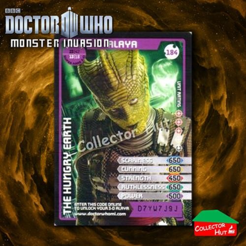 DOCTOR WHO Monster Invasion SUPER & ULTRA RARE Cards YOU CHOOSE