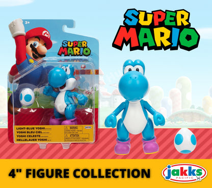Super Mario 4" Posable Figure with Accessories Collection Jakks Pacfic