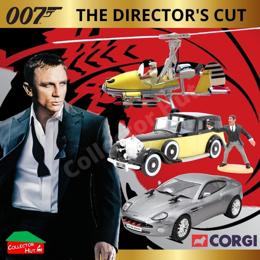 James Bond Corgi Director's Cut Collection 1:36 Die Cast Models