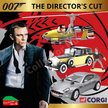James Bond Corgi Director's Cut Collection 1:36 Die Cast Models