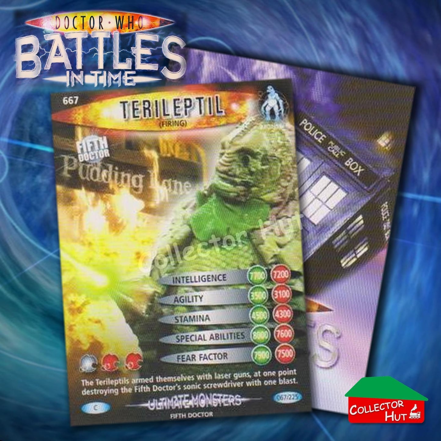 DOCTOR WHO Battles in Time #601-825 ULTIMATE MONSTERS RARE & COMMON Cards