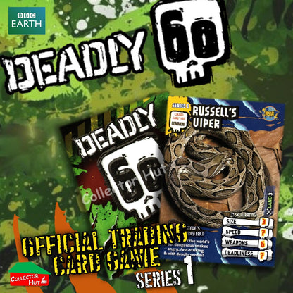 CBBC Deadly 60 Season 1 + 2 Trading Cards  Choose Your Cards