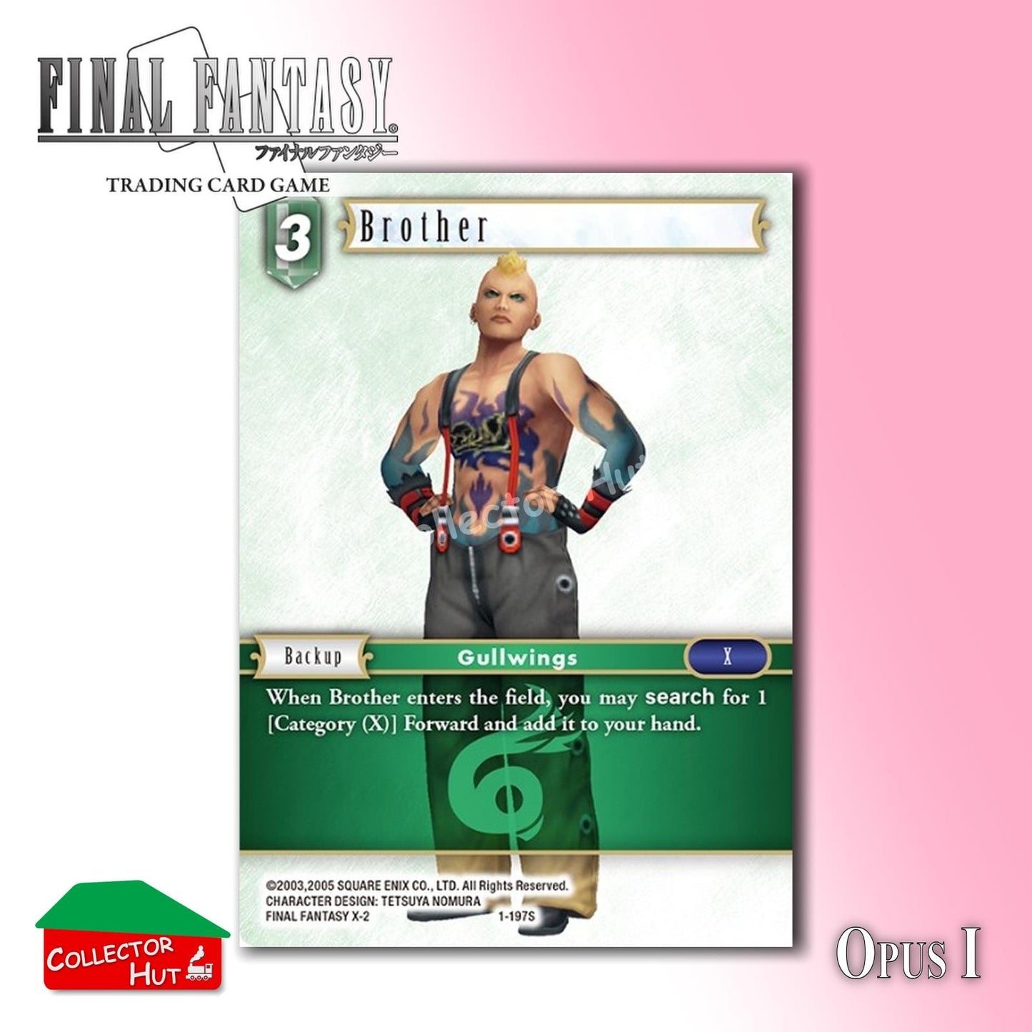 Final Fantasy Trading Card Game OPUS I Singles You Choose
