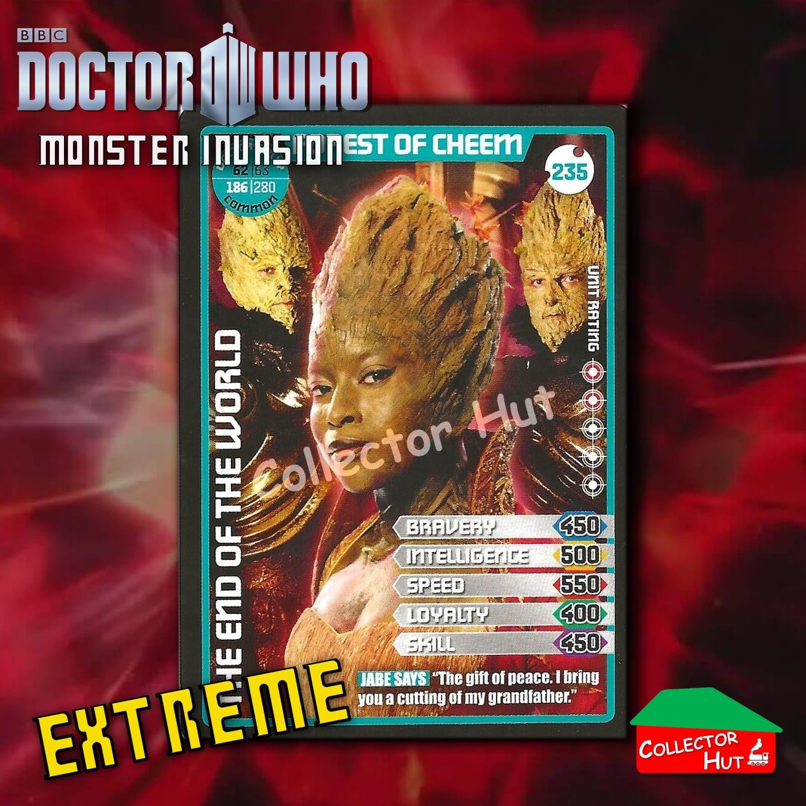DOCTOR WHO Monster Invasion EXTREME Cards 166-344 New Fresh & Sleeved YOU CHOOSE