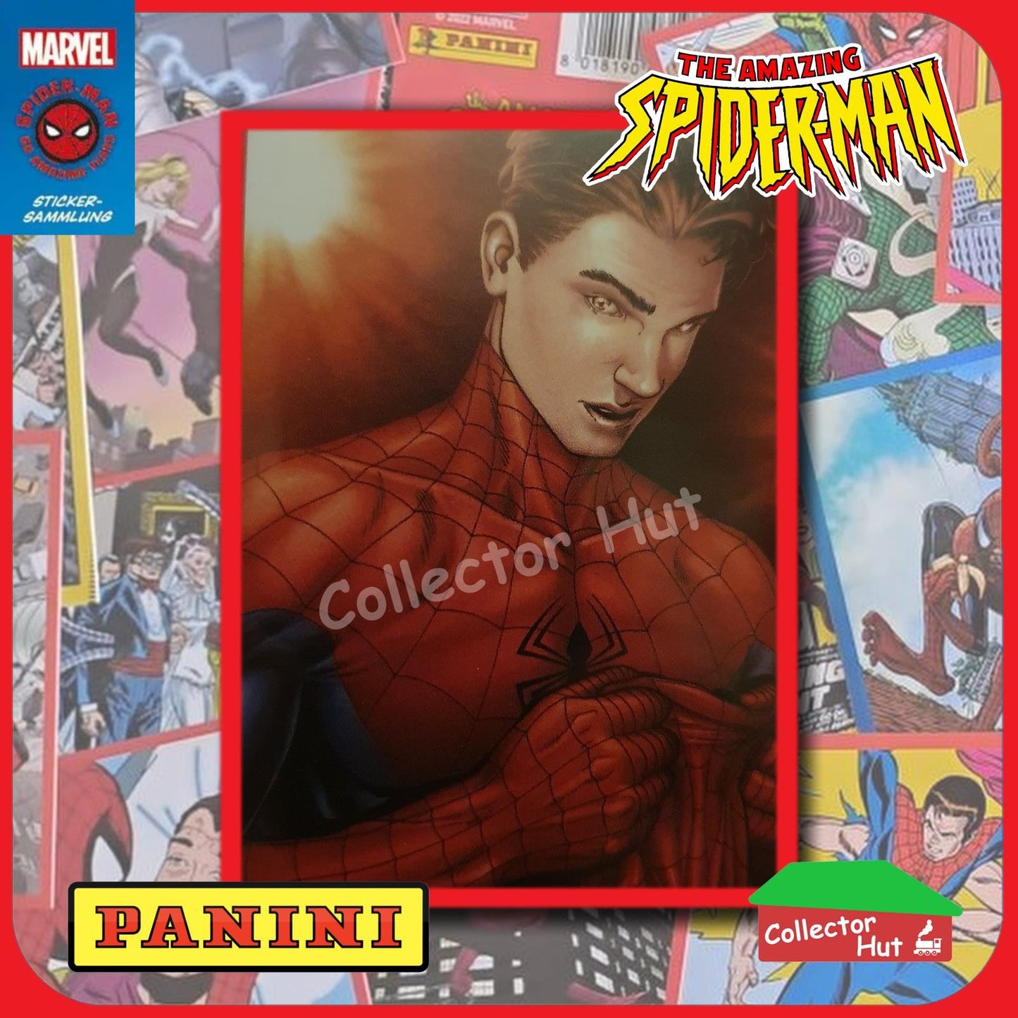 Panini The Amazing Spider-Man 60th Anniversary Sticker Collection Singles