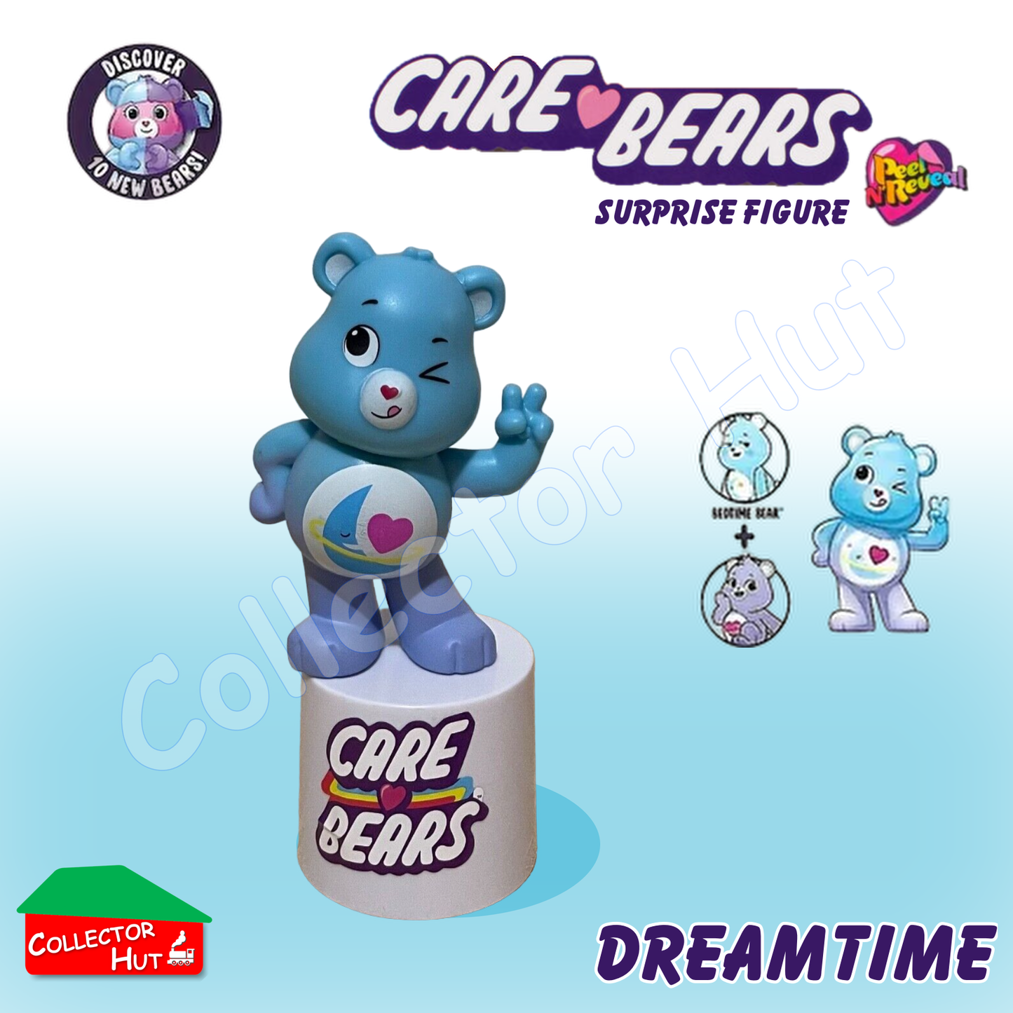 Care Bears Peel N' Reveal Surprise Figures (Identified)