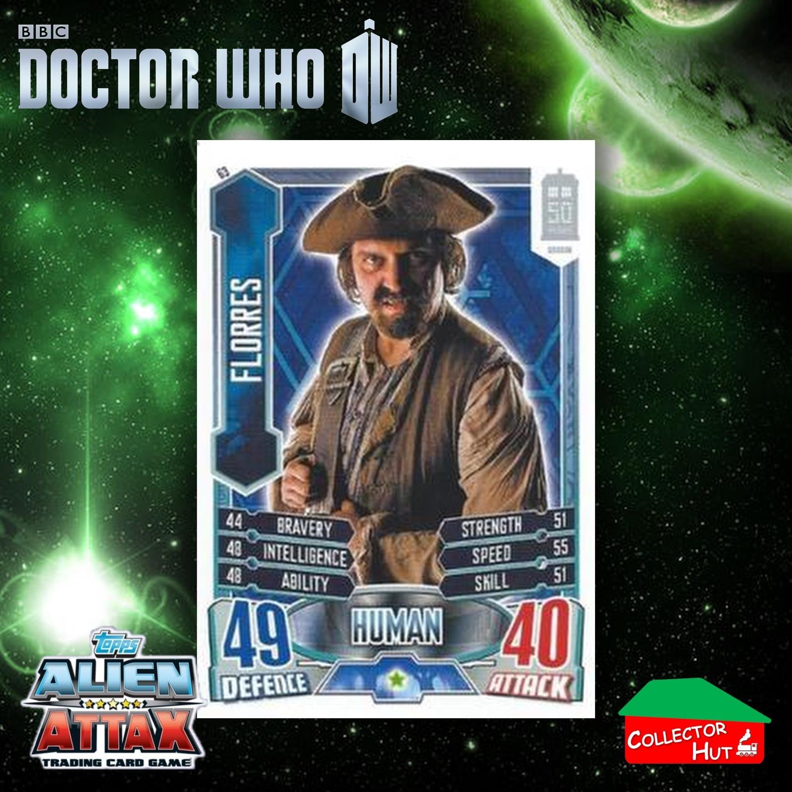 Topps Doctor Who Alien Attax 50th Anniversary Edition Companion Timeless Cards