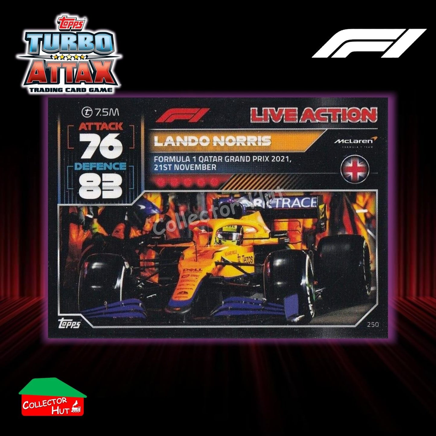 Topps Turbo Attax Formula 1 F1 2022 #136-279 Base Cards YOU CHOOSE