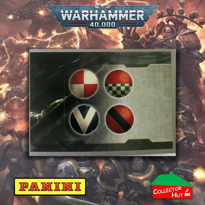 PANINI Warhammer 40,000 Warriors of the Emperor Stickers You Choose