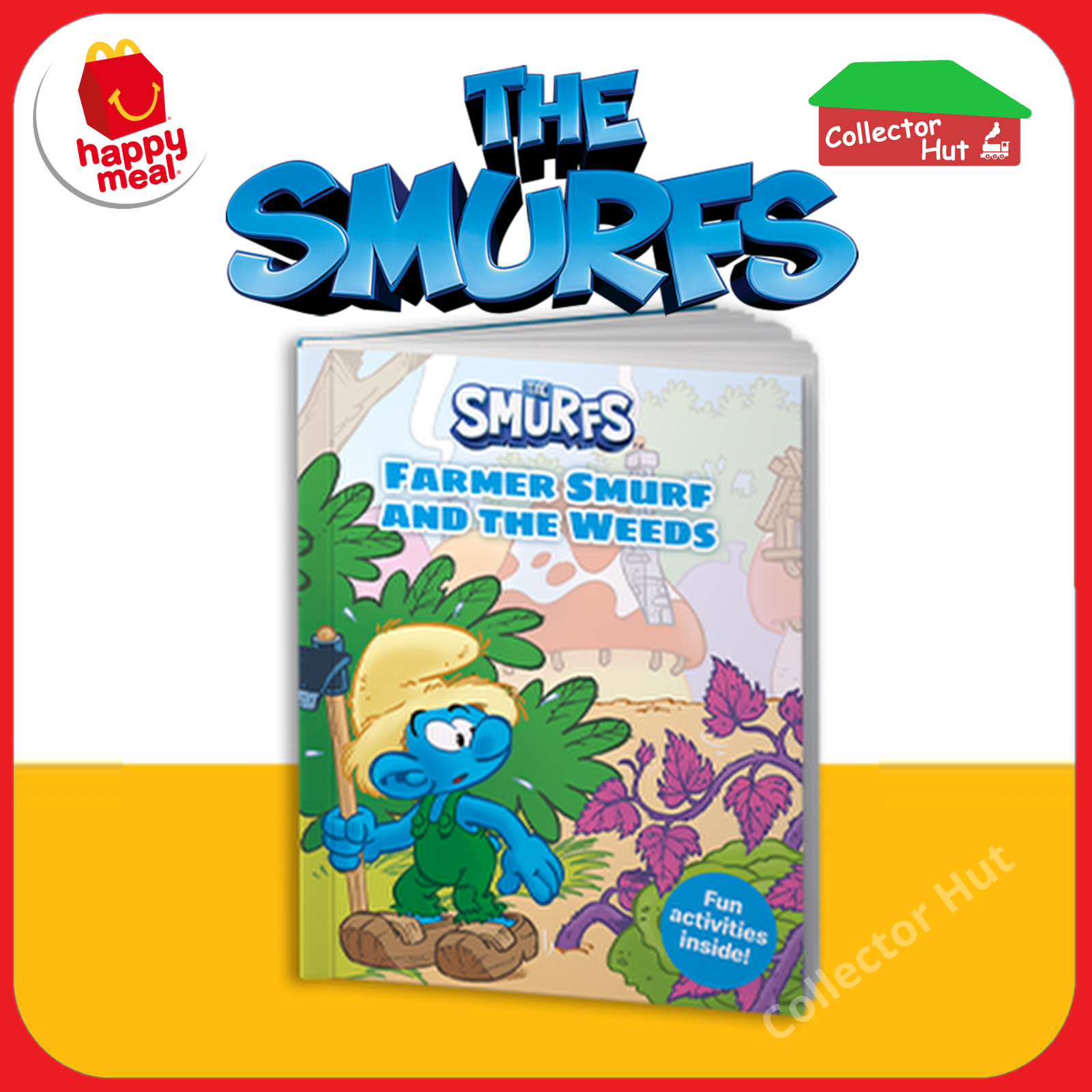 McDonald's Happy Meal Toys The Smurfs Lost Village (2017)