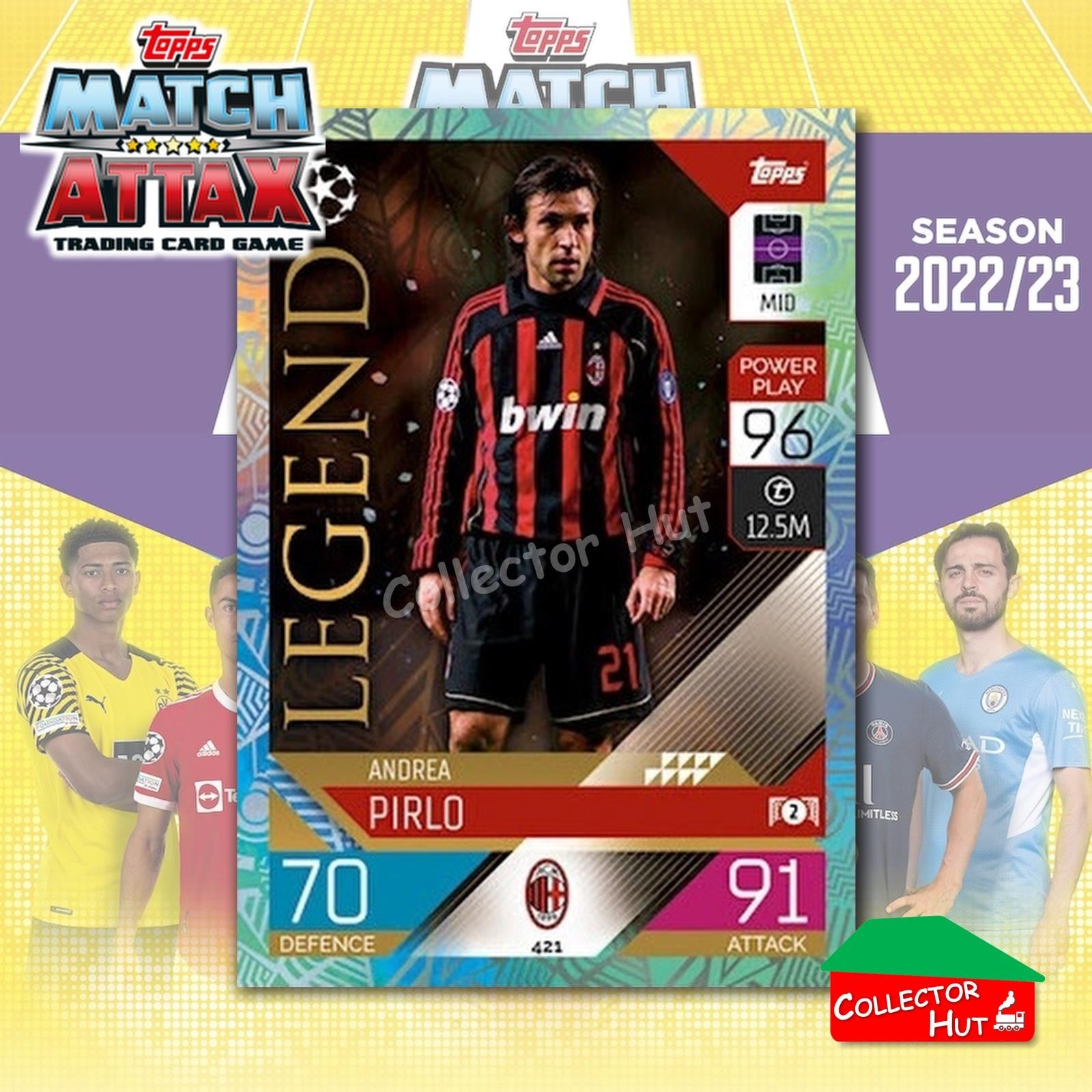Topps Match Attax EuropA Champions League 2022/23 FOIL LEGEND LIMITED CARDS