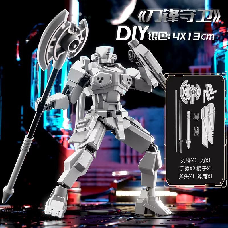 Shapeshift Robots Constructable Posable Action Figures for Art & Build Play