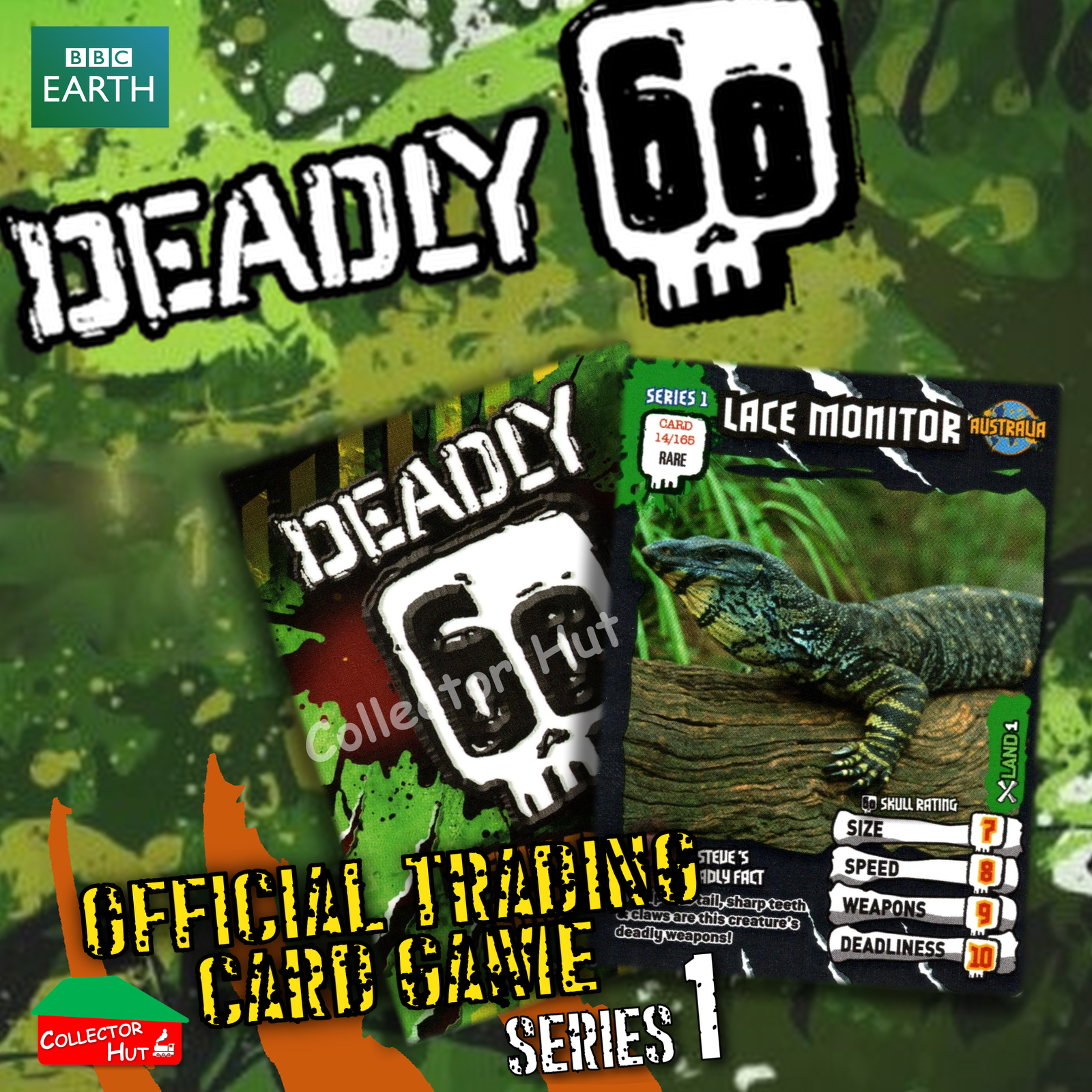 CBBC Deadly 60 Season 1, 2 & Wild FOIL RARE LIMITED Trading Cards