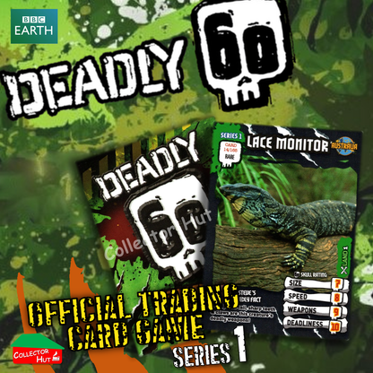 CBBC Deadly 60 Season 1, 2 & Wild FOIL RARE LIMITED Trading Cards