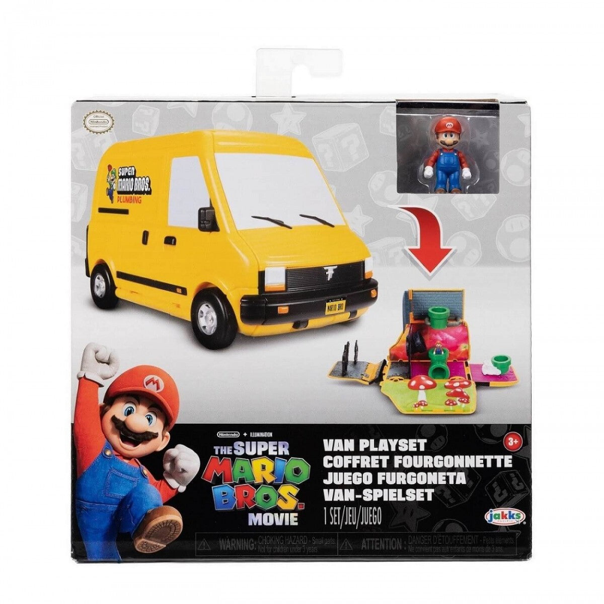 The Super Mario Bros Movie 3cm Mini Figures with Mystery Box
